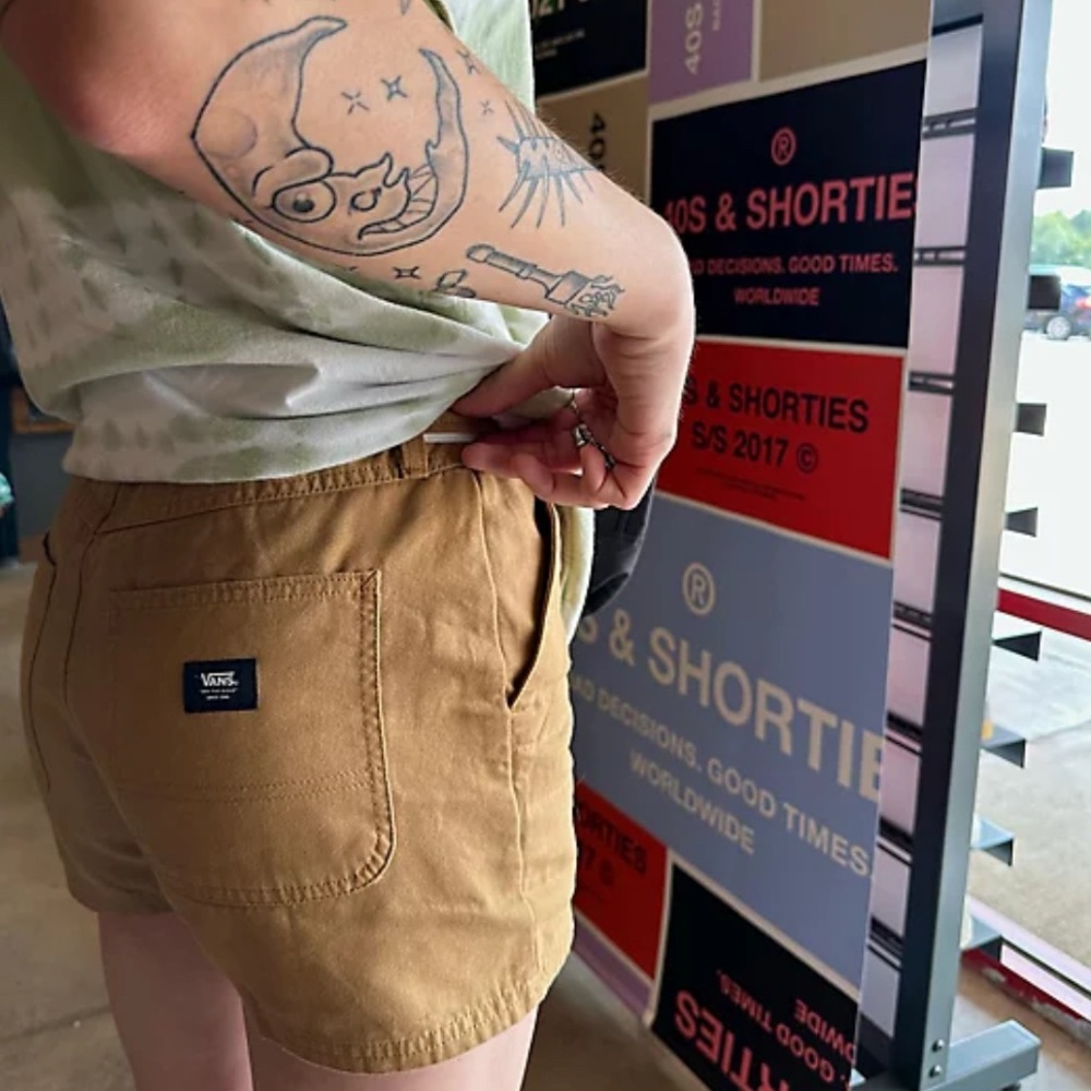 Vans Ground Work Brown/Tan Shorts